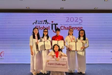 越南参赛队伍斩获多项大奖。(“生命毅力”股份公司供图)