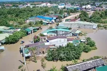 第13号台风“海鸥”造成直接经济损失约7.05万亿越盾。（图片来源：越通社）