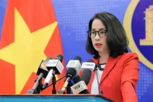 越南外交部发言人范秋姮。