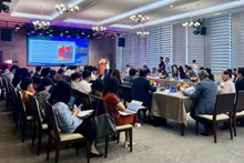 “越南私营经济全景模型”发布会全景。（琼妆 摄）
