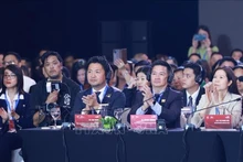 出席2025年越南私营经济论坛（VPSF）高级别对话会的代表。（图片来源：越通社）