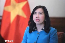 越南外交部副部长黎氏秋姮。(图片来源:越通社)