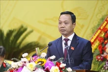 陈进勇同志当选2025-2030任期奠边省委书记。（图片来源：越通社）