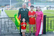 国庆期间前往首都河内旅游的游客数量大幅增加。