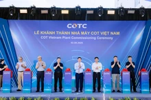 COT越南有限公司的工厂开业投产仪式。