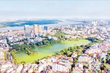 河内市的一角。