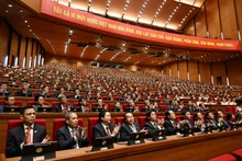 出席越南共产党第十四次全国代表大会的代表。