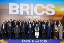各国代表合影。