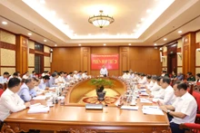 越共中央总书记苏林发表讲话。（图片来源：越通社）