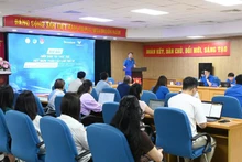 新闻发布会场景。(图片来源:越通社)