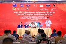 2025年东盟国家公安警察足球锦标赛为执法力量打造有意义的体育平台。(图片来源:越通社)