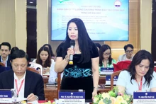 越南新闻与宣传学院政治学系主任阮氏玉华。（图片来源：新闻传播学院）