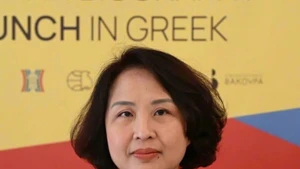越南驻希腊大使范氏秋香。