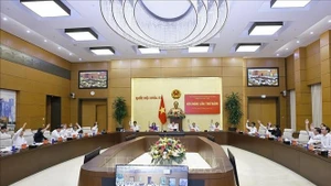 会议场景。（图片来源：越通社）