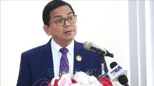 柬埔寨王家研究院下属柬埔寨国际关系研究院院长金·佩亚。（图片来源：）