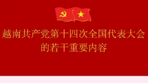 越南共产党第十四次全国代表大会的若干重要内容【图表新闻】