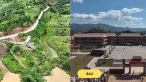 越南北部边境地区最现代的九年一贯制寄宿制学校【组图】