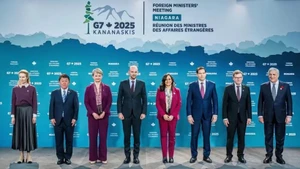 七国集团外交官在加拿大举行会议。（图片来源：七国集团）