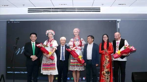 “斯洛伐克文化日”活动现场。（图片来源：越通社）