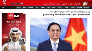 科威特媒体：越南政府总理访问为双方合作开启新篇章。（图片来源：越通社）