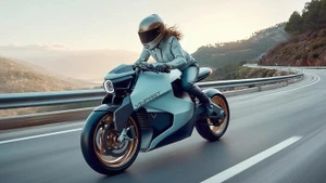 Vinfast即将推出的运动系列电动摩托车。