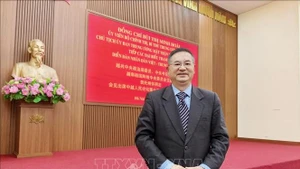 中国浙江工业大学区域国别研究院执行院长，兼越南研究中心主任、教授、博士成汉平。（图片来源：越通社）