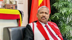 东帝汶驻越大使若昂·佩雷拉。（图片来源：越通社）