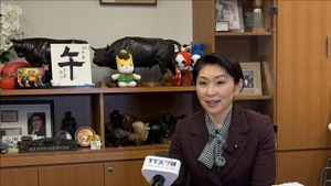 日越友好议员联盟主席小渊优子。（图片来源：越通社）