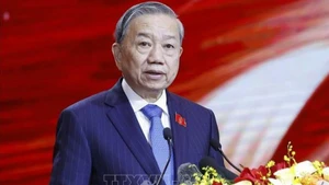 越共中央总书记苏林。（图片来源：越通社）