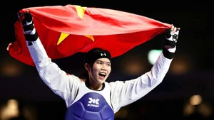 跆拳道运动员陈氏映雪。