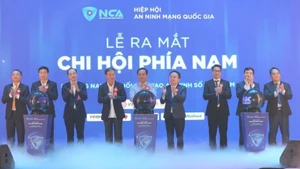 国家网络安全协会南部分会成立仪式。（图片来源：VGP）