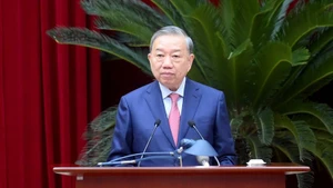 越共中央总书记苏林。