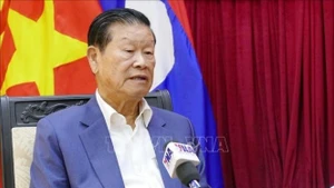 老挝人民革命党前中央政治局委员、前副总理宋沙瓦·凌沙瓦。（图片来源：越通社）