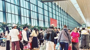 新山一国际机场在大年初四接待游客 17万余人次。