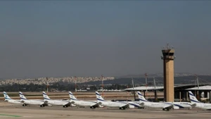 以色列国家航空公司的飞机。（图片来源：新华社/越通社）