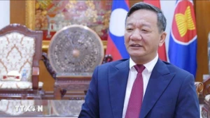 越南驻老挝大使阮明心。（图片来源：越通社）