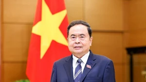 越南国会主席陈青敏。（图片来源：越通社）