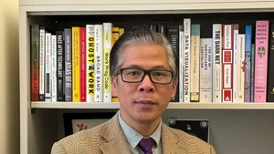 富布赖特常驻美国大学学者、政治与国际关系高级讲师阮鸿海。
