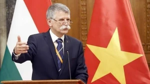 匈牙利国会主席格维尔·拉斯洛。（图片：越通社）