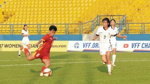 越南U17女足强势挺进2026年亚洲U17女足锦标赛决赛圈。（图片来源：越通社）