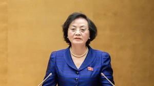 越南内务部部长范氏青茶。（图片来源：VGP）
