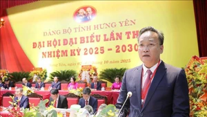 阮友义同志继续担任兴安省委书记。（图片来源：VGP）