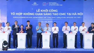 政府总理范明正出席CMS创新空间综合体项目动工兴建仪式。