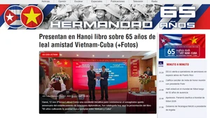 古巴拉美通讯社（Prensa Latina）于11月18日正式推出《古巴—越南：65年兄弟情谊》专题专栏。