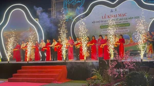 2025年老街国际旅游博览会开幕式。（图片来源：laodong.vn）