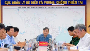 越南农业与环境部副部长阮黄协主持会议。（图片来源：越通社）