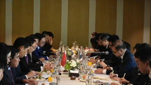 会谈场景。（图片来源：越南外交部）