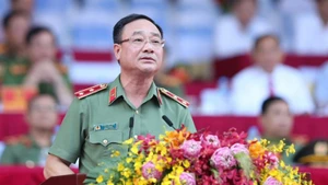 越南公安部副部长范世松上将。