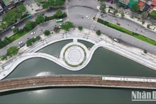 河内市黄球湖改造近一年后面貌焕然一新【组图】