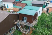附图：林同省6个地方完成危旧房清零工作。